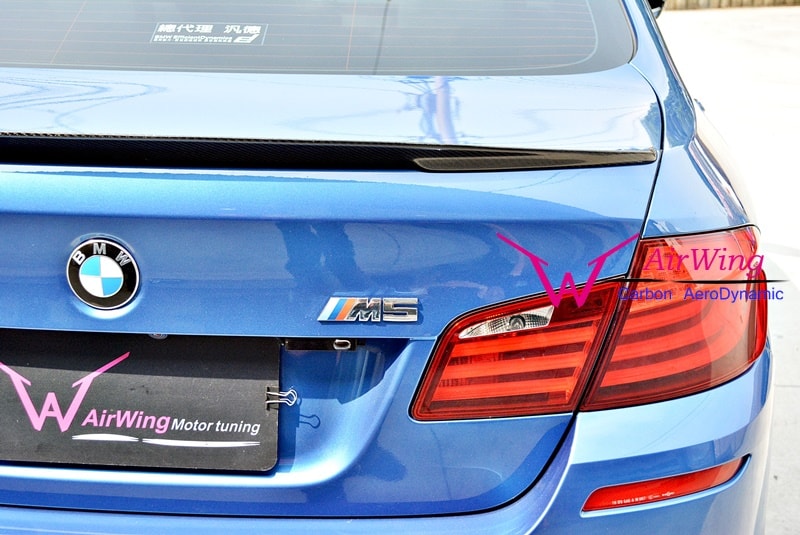 BMW F10 M5 performance carbon trunk spoiler 1